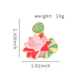 Lotus Brooch Enamel Pin