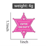 Cutie On Duty Brooch Enamel Pin