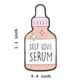 Self Love Serum Brooch Enamel Pin