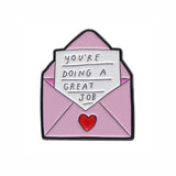 Encouragement Enamel Sticker
