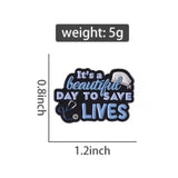 Save Lives Medical Brooch Enamel Pin