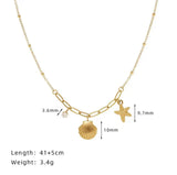18K Gold Plated Ocean Dreams Necklace