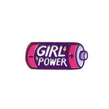 Girl Power Enamel Sticker
