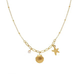 18K Gold Plated Ocean Dreams Necklace