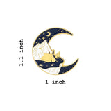 Camp Night Brooch Enamel Pin