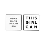 Motivational Brooch Enamel Pin