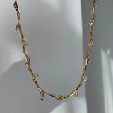 18K Gold Plated Lucia Necklace