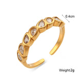 18K Gold Plated Marina Ring