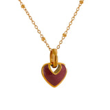 18k Gold Plated Sweetheart Necklace
