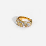 18K Gold Plated Elizabeth Ring