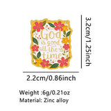 God is Good All the time Brooch Enamel Pin