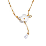 18K Gold Plated Jasmine Necklace