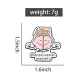 Mental Health Matters Brooch Enamel Pin