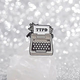TTPD Taylor Swift Brooch Enamel Pin