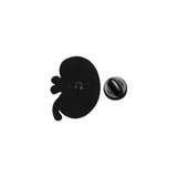 Kidney Brooch Enamel Pin