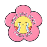 Crying Duck Brooch Enamel Pin