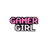 Gamer Girl Brooch Enamel Pin