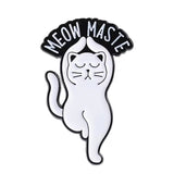Meowmaste Cat Brooch Enamel Pin