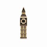 Big Ben London Metal Enamel Sticker