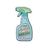 Human Repellent Brooch Enamel Pin