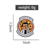 No Pizza Dr. Now Brooch Enamel Pin