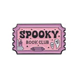 Spooky Book Club Brooch Enamel Pin