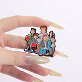 Recess Cartoon Brooch Enamel Pin