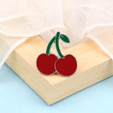 Cherry Brooch Enamel Pin