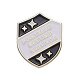Pointless Meeting Survivor Brooch Enamel Pin
