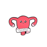 Cuterus Medical Brooch Enamel Pin