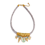 18k Gold Plated Sea Life Necklace