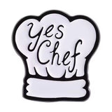 Yes Chef Brooch Enamel Pin