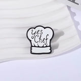 Yes Chef Brooch Enamel Pin
