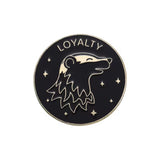 Steadfast Badger Hufflepuff Harry Potter Brooch Enamel Pin