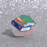 Books Brooch Enamel Pin
