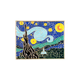 Starry Night Van Gogh Brooch Enamel Pin