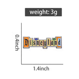 Disneyland Brooch Enamel Pin