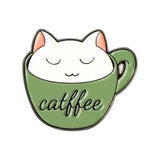 Catffee Brooch Enamel Pin