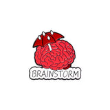 Brainstorm Brooch Enamel Pin