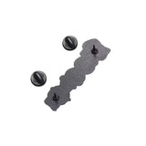 Cute Pokemon Brooch Enamel Pin backside hooks