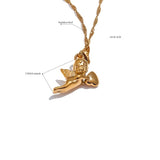 18K Gold Plated Eros Necklace