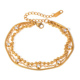 18K Gold Plated Genevieve Bracelet