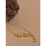 18K Gold Plated Fiora Necklace