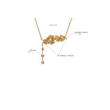 18K Gold Plated Fiora Necklace