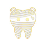 Tooth Mummy Dental Brooch Enamel Pin
