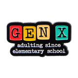 Gen X Brooch Enamel Pin