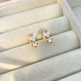 18K Gold Plated Avery Studs