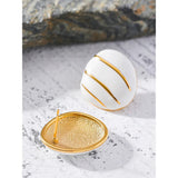 18K Gold Plated Bridget Studs