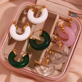 18K Gold Plated Eleanor Hoops