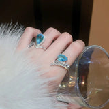 Aquamarine Rings